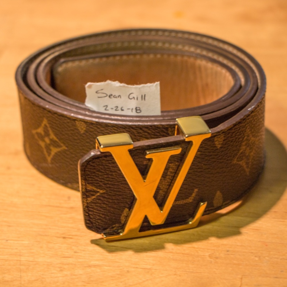 Louis Vuitton Monogram Belt